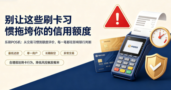 乐刷POS机：别让这些刷卡习惯